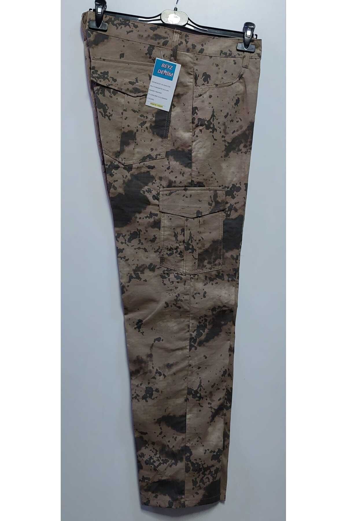 ÇOL PANTOLON UZERİ KAMUFLAJ ÇULLUK AVCI VE YURUYUŞ PANTOLONU SUITICİ