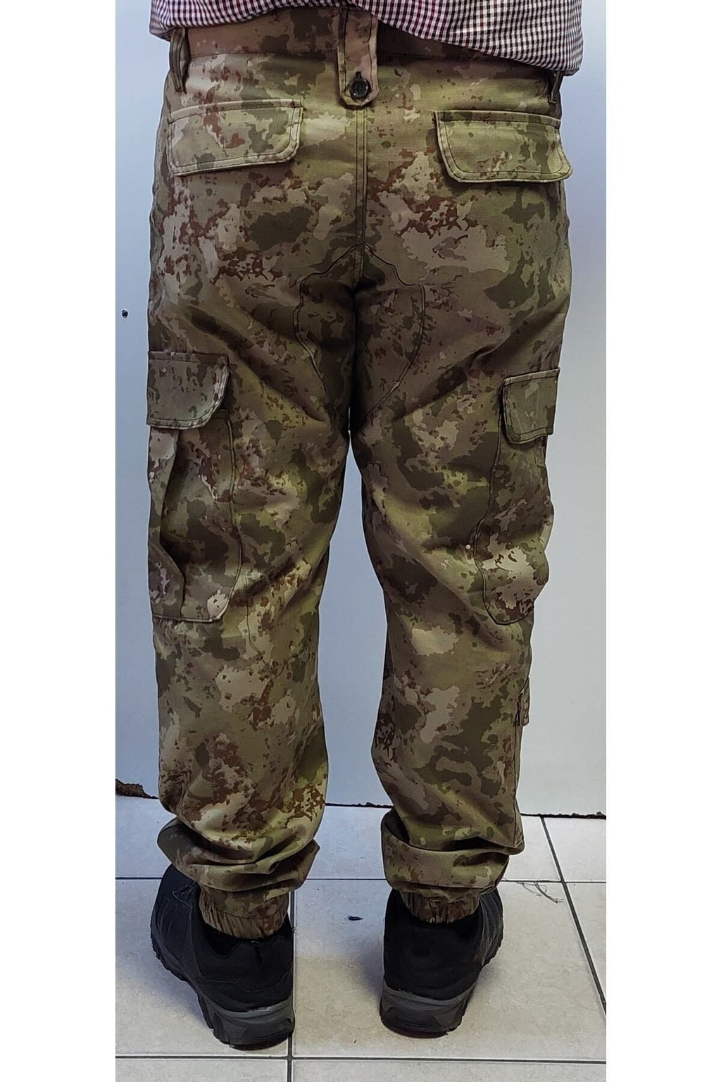 Askeri Büyük Beden Kara Kuvvetleri Askeri Kamuflaj Pantalon