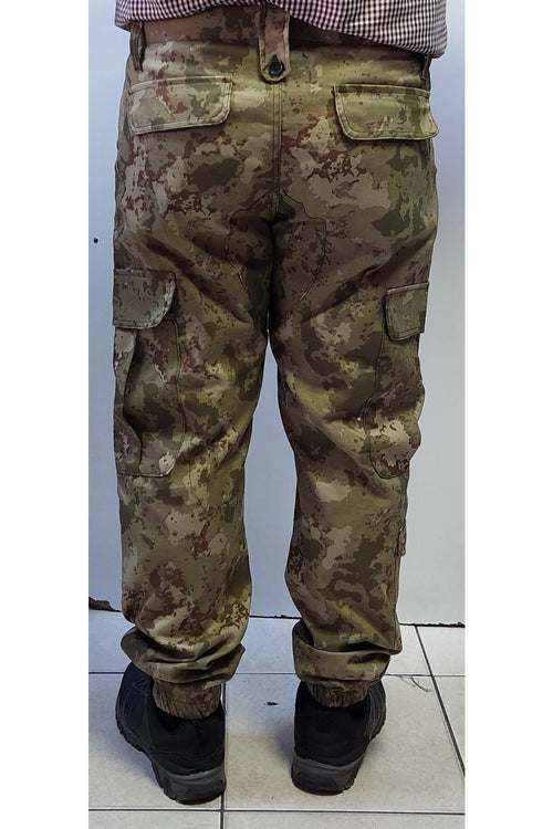 Askeri Büyük Beden Kara Kuvvetleri Askeri Kamuflaj Pantalon