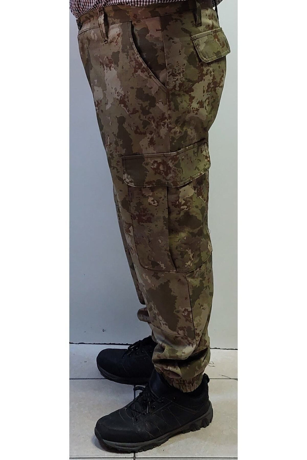 Askeri Büyük Beden Kara Kuvvetleri Askeri Kamuflaj Pantalon
