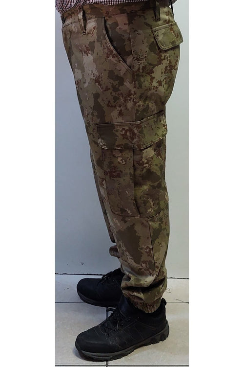 Askeri Büyük Beden Kara Kuvvetleri Askeri Kamuflaj Pantalon